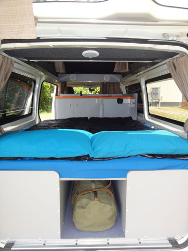 השכרת קמפרוואן בניו זילנד לדוגמה Kuga Campervan