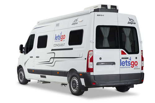 חופשה בקרוואן לדוגמה Jayco Escape