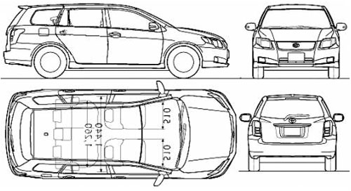 השכרת קראוון בניו זילנד לדוגמה Stationwagon