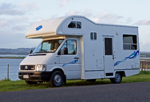 השכרת קראוונים בניו זילנד לדוגמה Budget 4 Berth