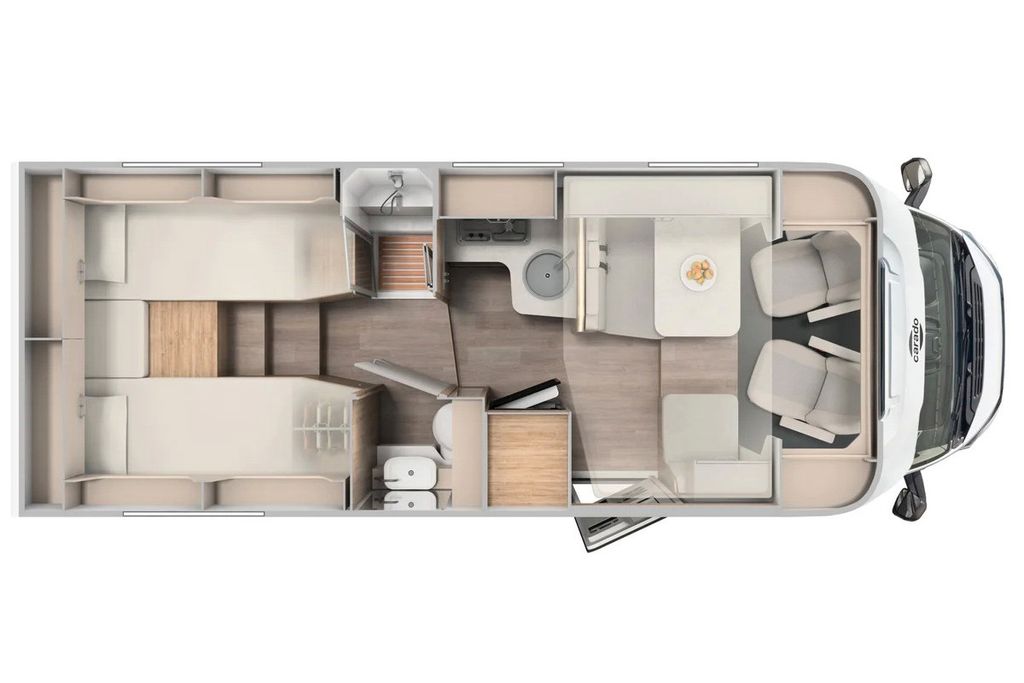 Caravan 4 berth - Manual