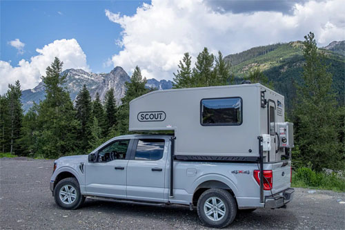 Scout Adventure Truck Camper Gold